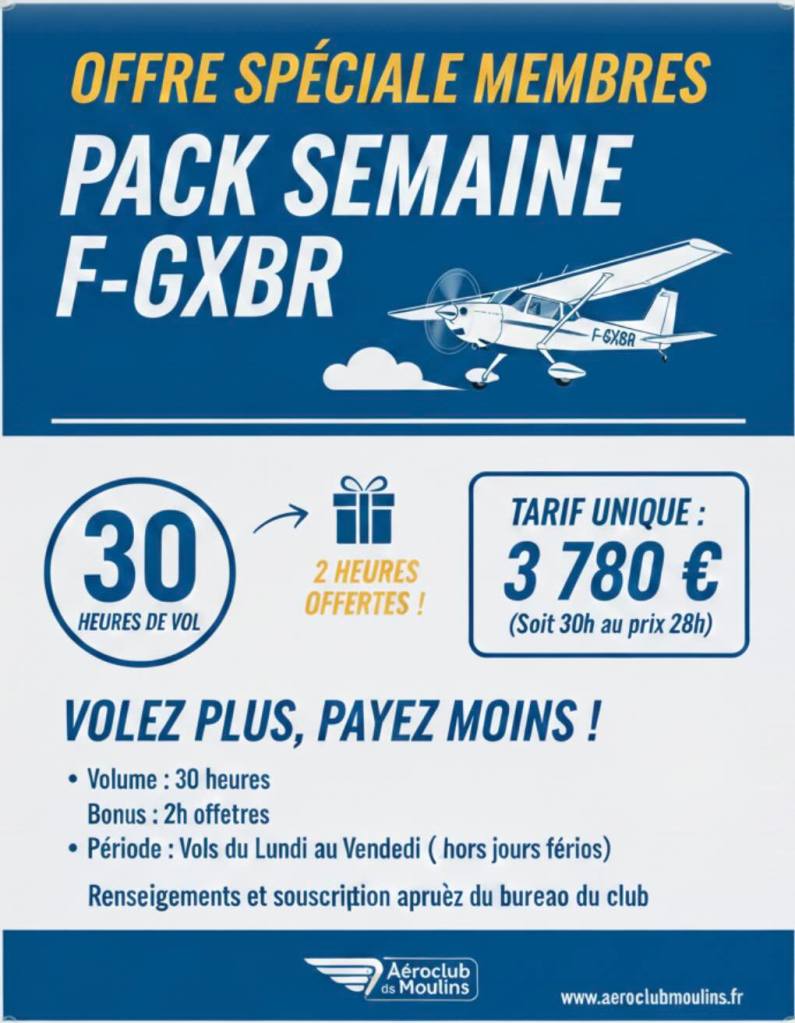 Pack 2026 F-GXBR